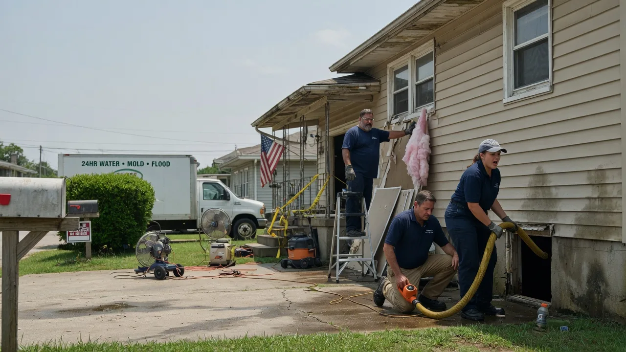 Water Damage Repair in Red Bluff, CA near me